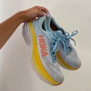 Hoka One One Bondi 8 D Wide Summer Song Size 10
